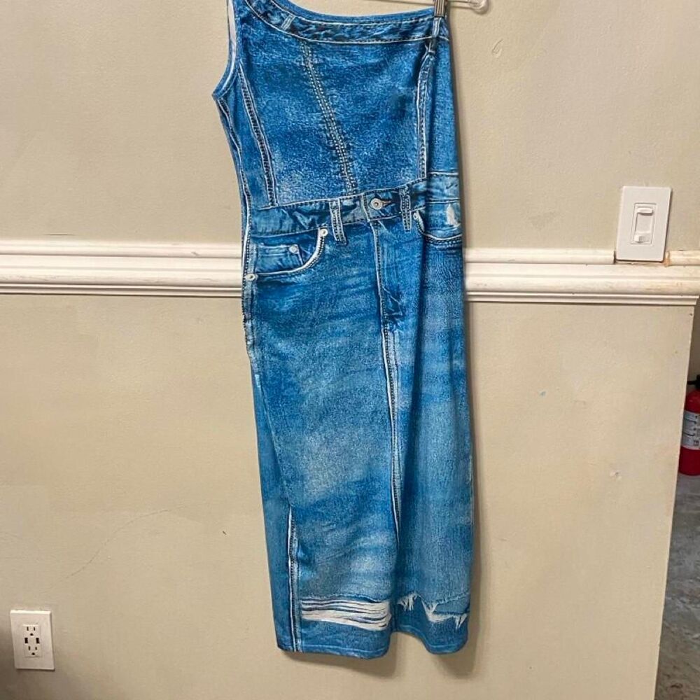 Unbranded Women's Blue Dress